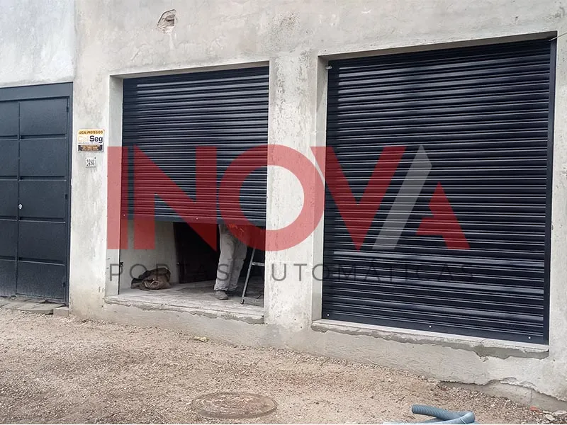 Porta Automática Raiada